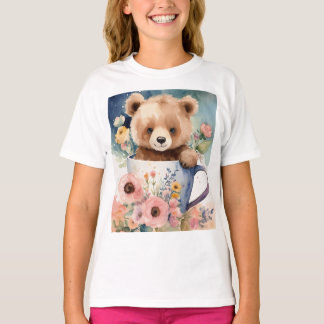 T-shirt Doux Teddy Bear Mug Tee