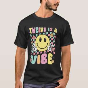 T-shirt Douze Est Une Vibe Cadeau 12 Ans 12ème Anniversair