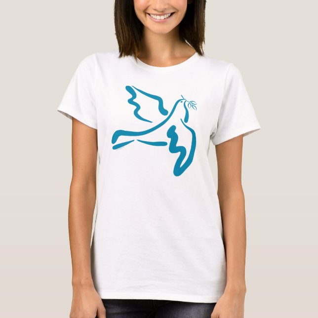 T-shirt Dove de la paix (Devant)