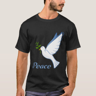T-shirt Dove De Paix White Dove