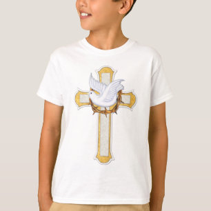 T-shirt Dove et Croix