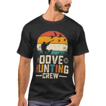 Dove Hunting Crew Retro Vintage Sunset Design