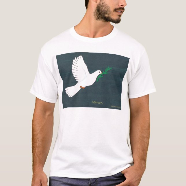 T-shirt Dove - Kids Art pour CHOC (Devant)
