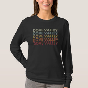T-shirt Dove Valley Colorado Dove Valley CO Rétro Vintage