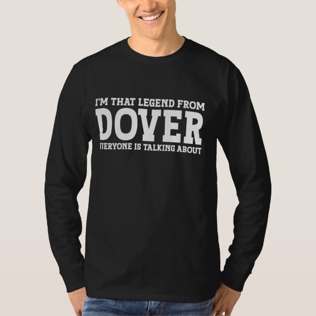 T-shirt Dover Hometown OH Ohio Accueil Racines Drôle Ville (Devant)