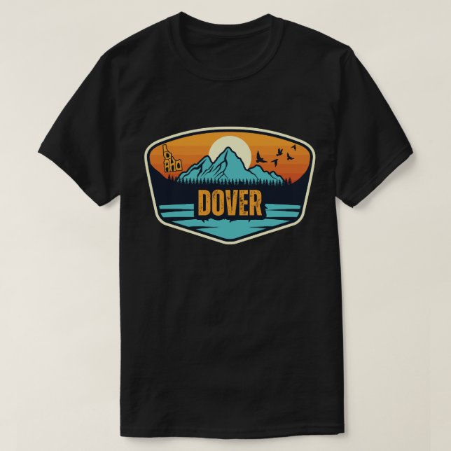 T-shirt Dover, Idaho (Design devant)