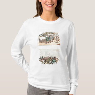 T-shirt Down de pesage et de frottement et "le pari