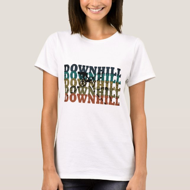 T-shirt Downhill (Devant)