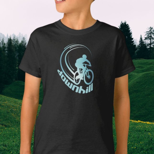 T-shirt Downhill Mountainbike VTT (Créateur téléchargé)