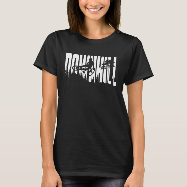 T-shirt Downhill MTB Mountain Bike DH Biker Bike Park (Devant)