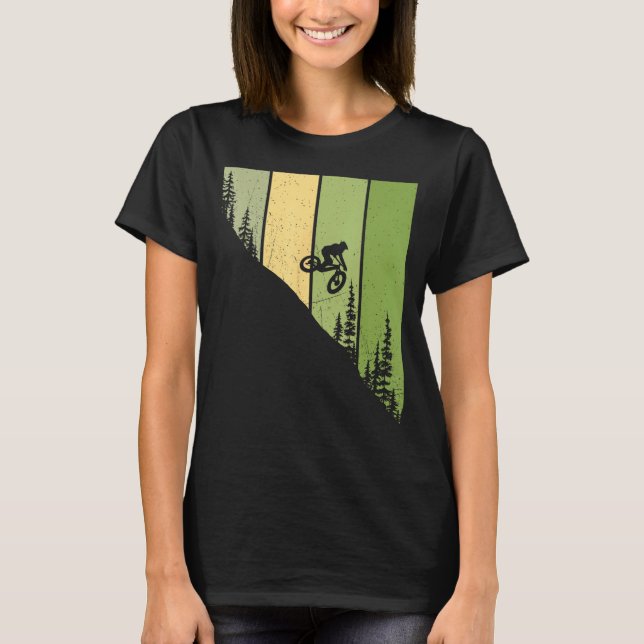 T-shirt Downhill Rider MTB - VTT VTT Ri (Devant)