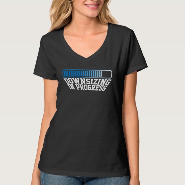 T-shirt Downsizing In Progress (Devant)