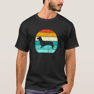 T-shirt Doxie Dachshund Chien Style Rétro Chien
