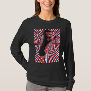 T-shirt Doxie Independence Day Cute Dachshund Wiener Dog