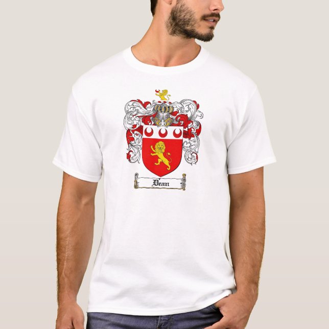 T-SHIRT DOYEN FAMILY CREST - DOYEN MANTEAU DES BRAS (Devant)