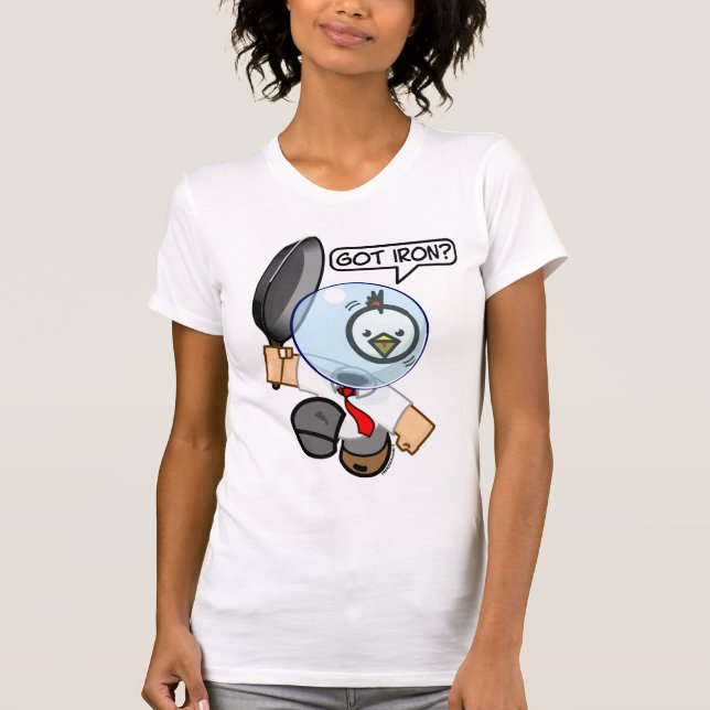 T-shirt Dr. Bodyless Chicken est dans la maison ! (Devant)
