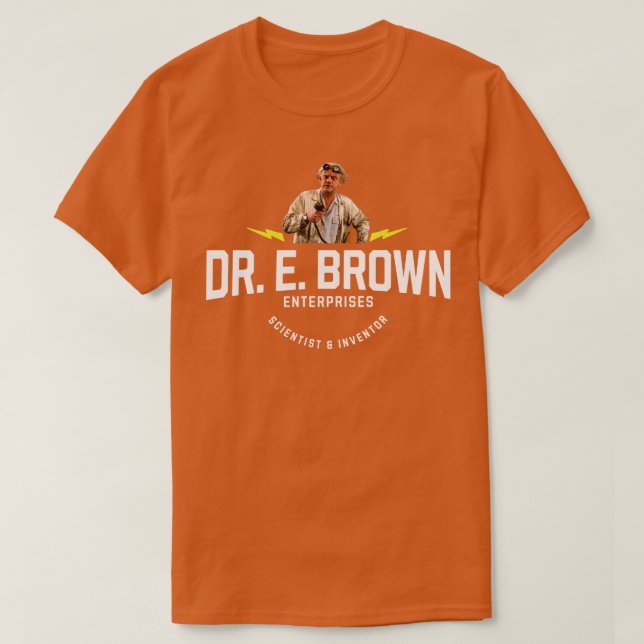T-shirt Dr E Brown Enterprises (Design devant)
