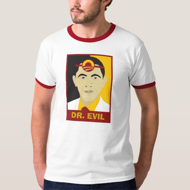 T-shirt Dr. Evil d'Anti-Obama (Devant)