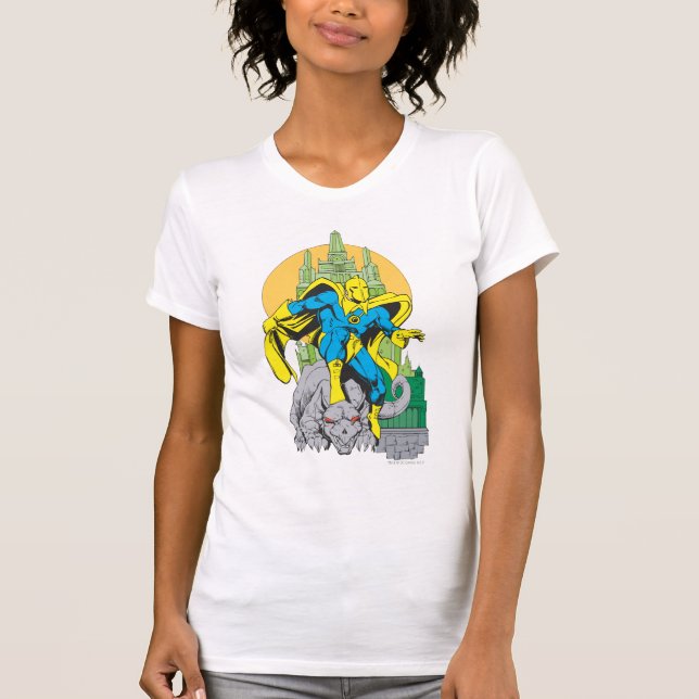 T-shirt Dr Fate et tour invisible (Devant)
