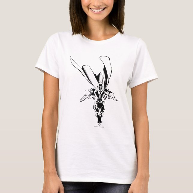 T-shirt Dr Fate Flying Outline (Devant)