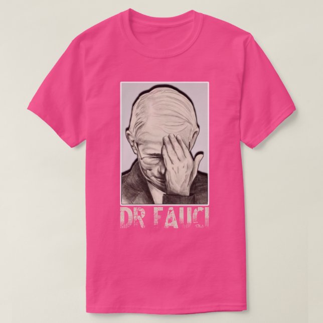 T-shirt dr fauci (Design devant)