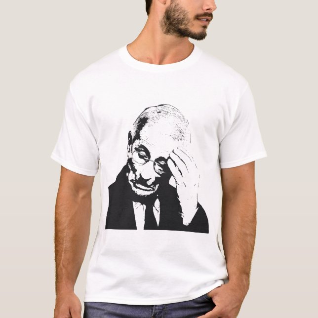 T-shirt Dr Fauci Facepalm (Devant)