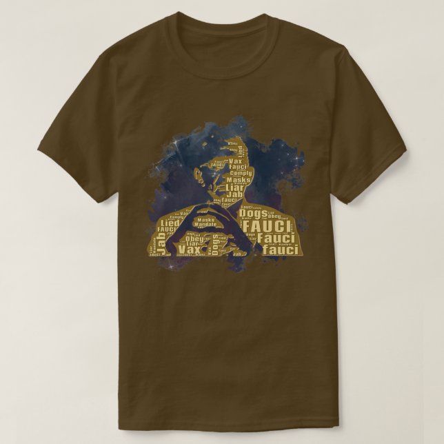 T-shirt Dr Fauci I Am Science Space Alien anti Mandate Arr (Design devant)