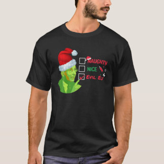 T-shirt Dr. Fauci Masque de Noël Mandat Fauci Chien Sarcas