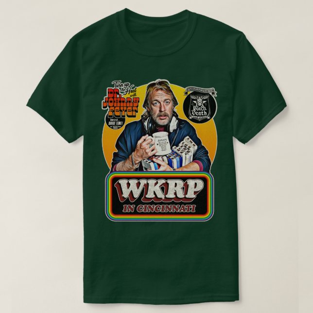 T-shirt Dr Fever à Drive Time WKRP à Cincinnati (Design devant)