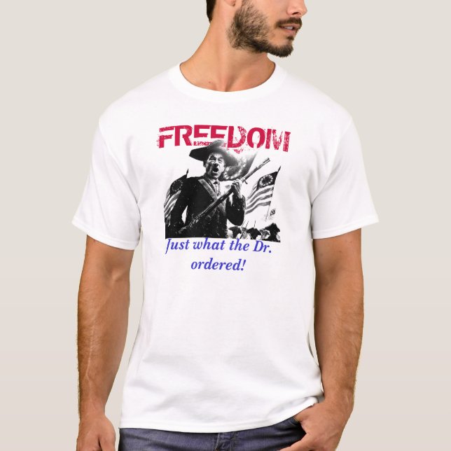 T-shirt Dr. Freedom (Devant)