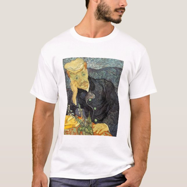T-shirt Dr Gachet - Van Gogh - c1890 (Devant)
