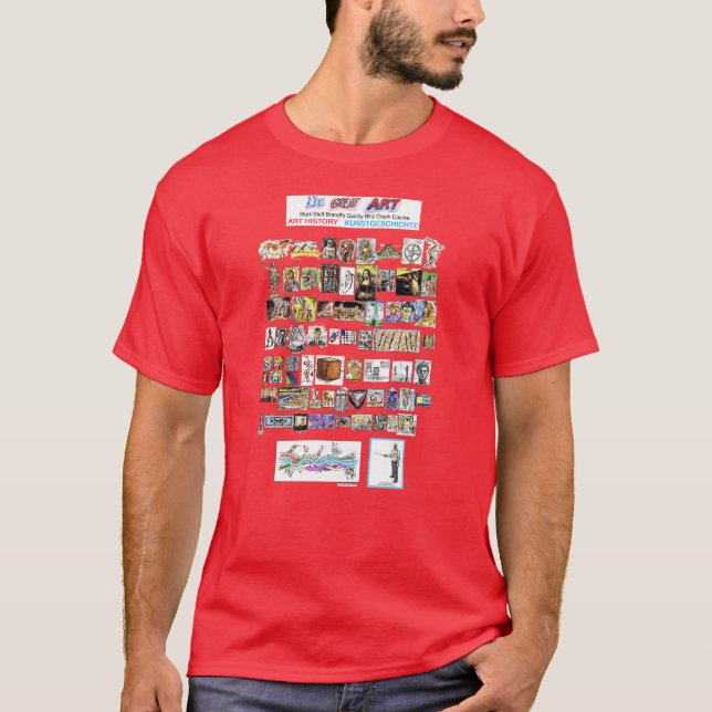 T-shirt Dr Great Art Whole Art History (Devant)