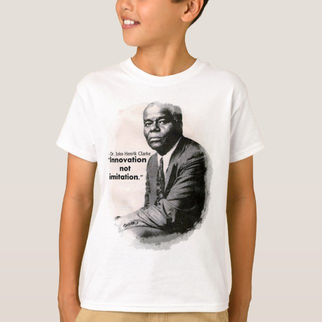 T-shirt Dr. John Henrik Clarke (Devant)