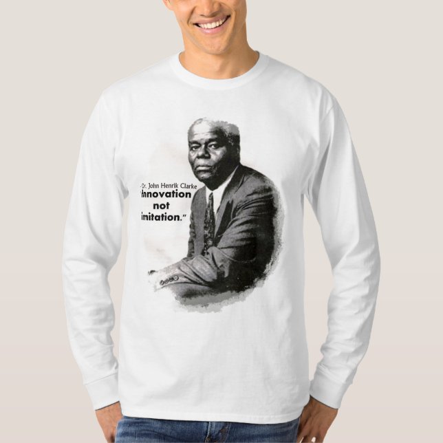 T-shirt Dr. John Henrik Clarke (Devant)