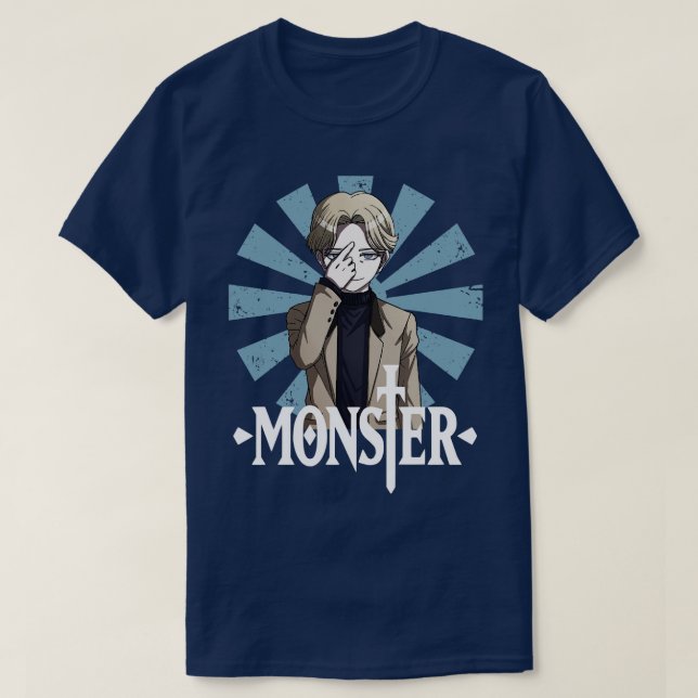 T-shirt Dr. Kenzo Tenma A Heros Journey Monsters Collectio (Design devant)