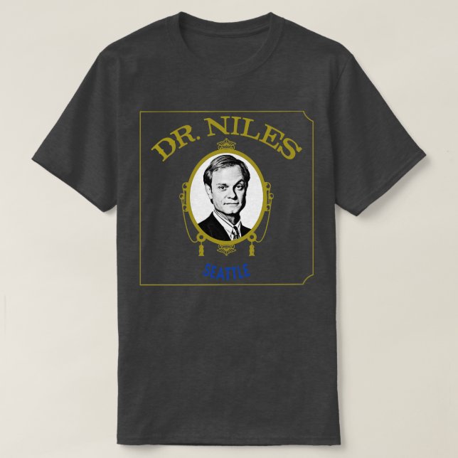 T-shirt Dr Niles Crane 90s Design esthétique (Design devant)