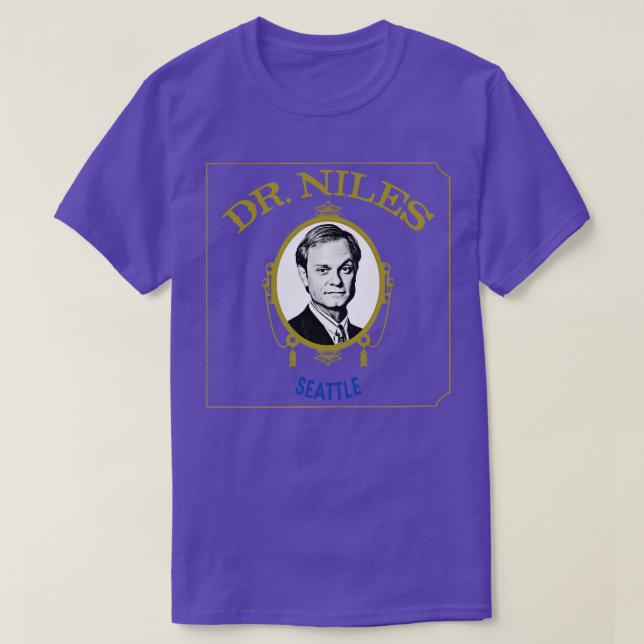 T-shirt Dr Niles Crane 90s Design esthétique (Design devant)