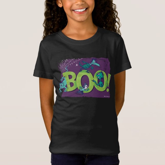T-Shirt Dr Seuss | BOO ! Graphique d'Halloween (Devant)