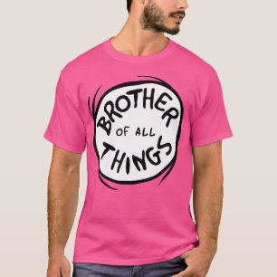 T-shirt Dr. Seuss Brother De Toutes Les Choses Emblem Colo