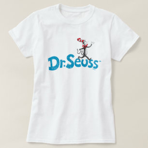 T-shirt Dr. Seuss Chapeau melon et bottes de cuir Logo v