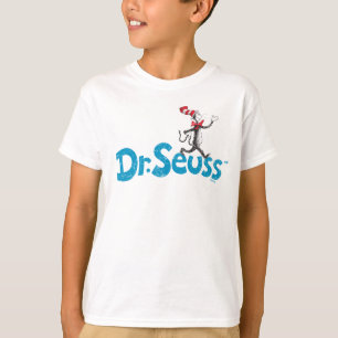 T-shirt Dr. Seuss   Chapeau melon et bottes de cuir Logo v
