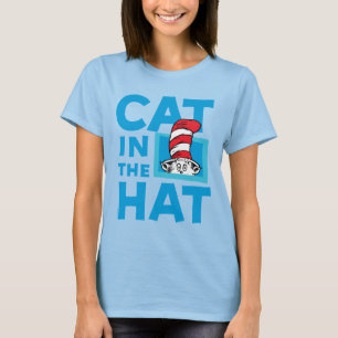 T-shirt Dr Seuss Chat dans le logo du Casquette