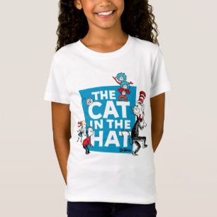 T-Shirt Dr Seuss Chat dans le logo du Casquette - Caract