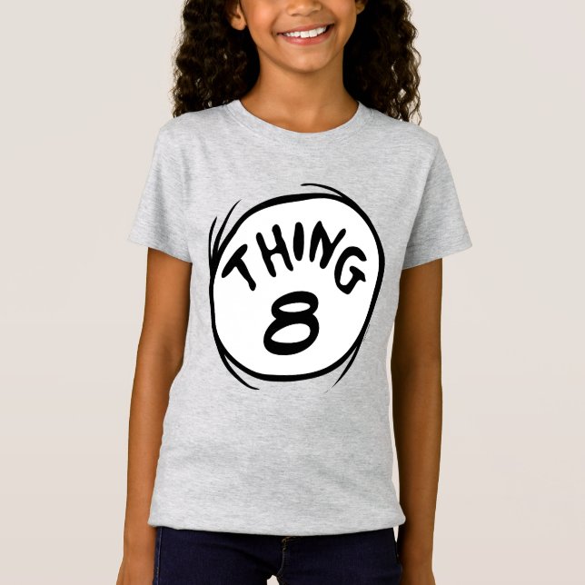 T-Shirt Dr Seuss | Chose personnalisée Une chose deux (Devant)