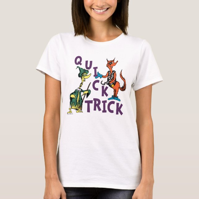 T-shirt Dr Seuss | Graphique d'Halloween en raccourci (Devant)