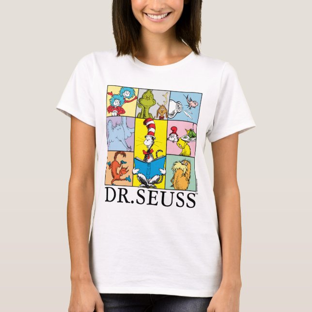 T-shirt Dr Seuss | Graphique Histoires (Devant)
