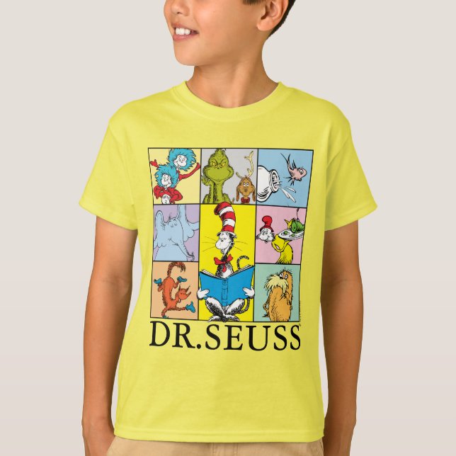 T-shirt Dr Seuss | Graphique Histoires (Devant)