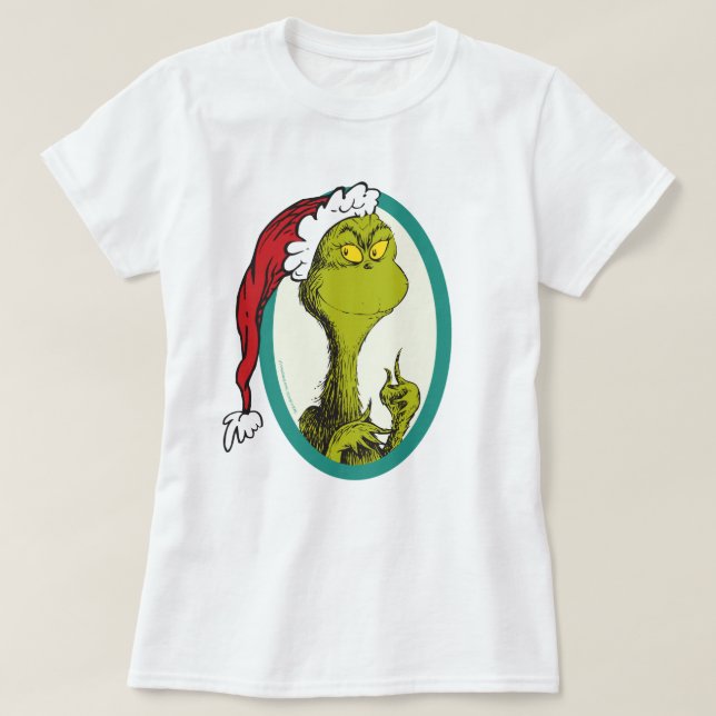 T-shirt Dr Seuss | Grinch (Design devant)