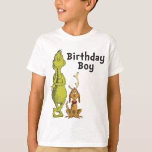 T-shirt Dr. Seuss   Grinch Hiver Anniversaire