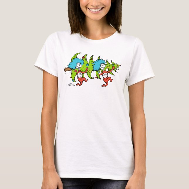 T-shirt Dr Seuss | Grinch | Une chose Noël (Devant)